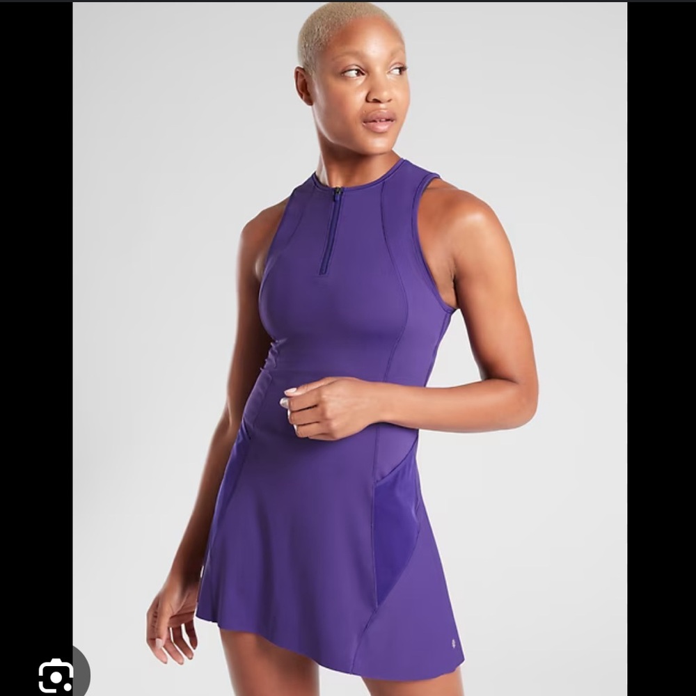 Athleta Match Point Dress Cosmic Blue